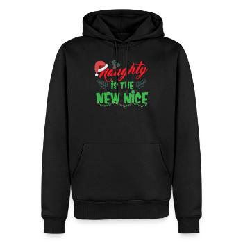 Sarcastic Xmas Quotes Funny Christmas Gift Idea - Männer Premium Bio Hoodie - Schwarz - Vorne - Nico (187cm)