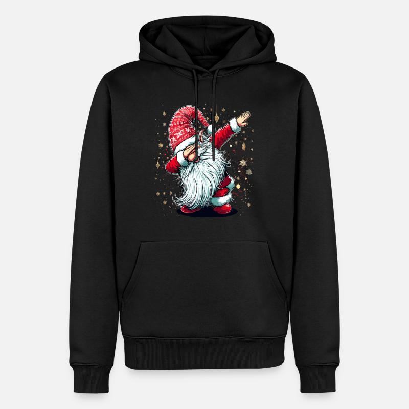 Dabbing Père Noël Dab Père Noël - Sweat à capuche Premium bio Homme - noir