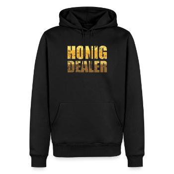 Imker Honig Dealer - Männer Premium Bio Hoodie - Schwarz - Vorne - Nico (187cm)