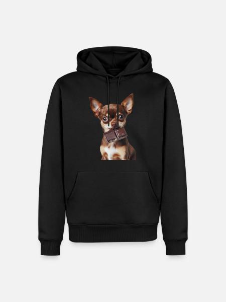 Chihuahua - Men’s Premium Organic Hoodie - black