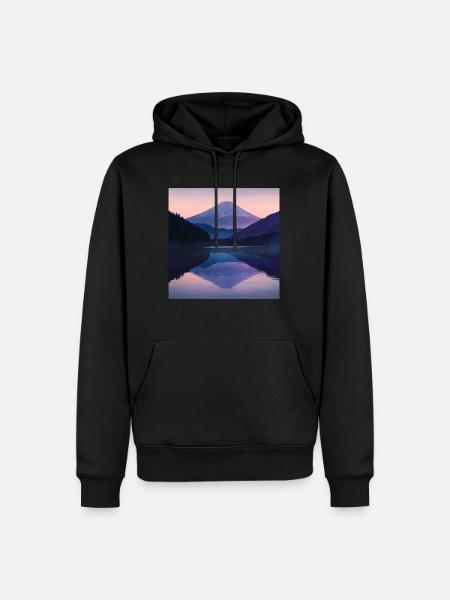 Japan - Men’s Premium Organic Hoodie - black