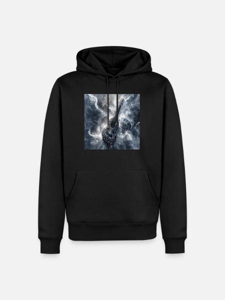 Ukulele - Männer Premium Bio Hoodie - Schwarz