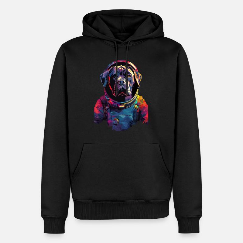 Cane Corso - Männer Premium Bio Hoodie - Schwarz