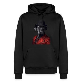 Cane Corso - Männer Premium Bio Hoodie - Schwarz - Vorne - Nico (187cm)