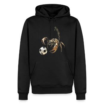 Skorpion - Männer Premium Bio Hoodie - Schwarz - Vorne - Nico (187cm)