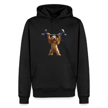 Cocker Spaniel - Männer Premium Bio Hoodie - Schwarz - Vorne - Nico (187cm)