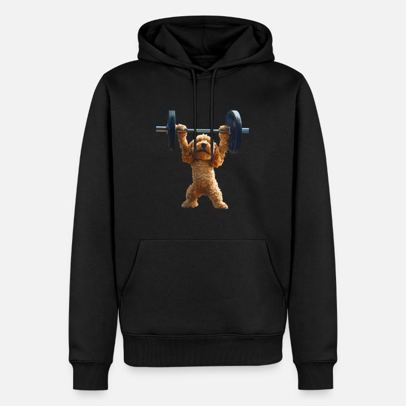 Cocker Spaniel - Männer Premium Bio Hoodie - Schwarz