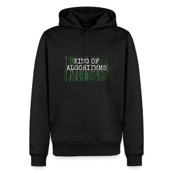 Software Ingenieur Informatiker Programmierer - Männer Premium Bio Hoodie - Schwarz - Vorne - Nico (187cm)