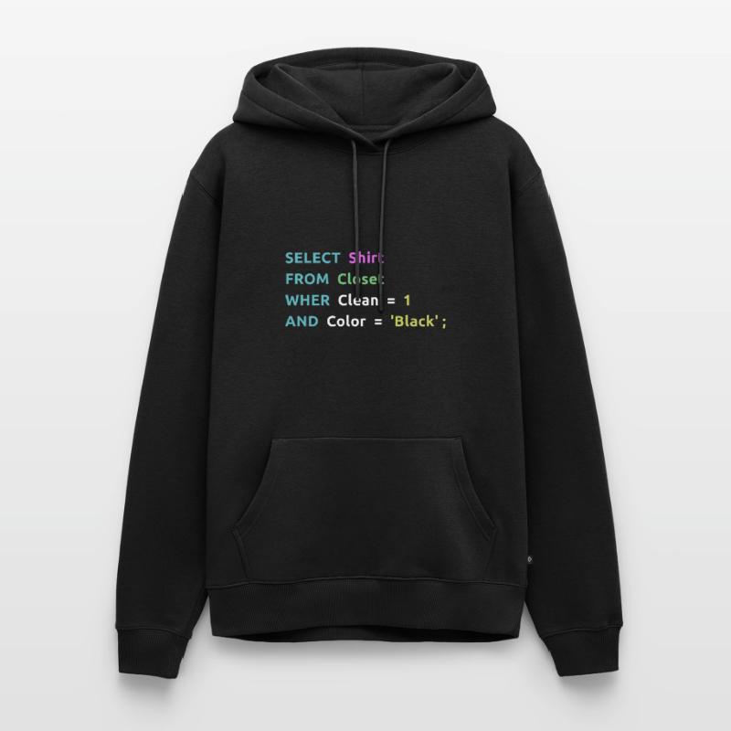 Nerd Computer Computerarbeit Coder Geschenkidee Männer Premium Bio Hoodie