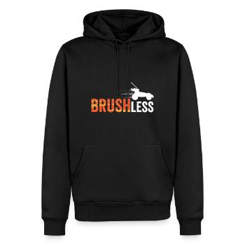 Brushless RC Car ferngesteuert - Männer Premium Bio Hoodie - Schwarz - Vorne - Nico (187cm)