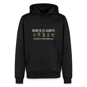 Landschaftsgärtner Hobbygärtner Gärtner - Männer Premium Bio Hoodie - Schwarz - Vorne - Nico (187cm)