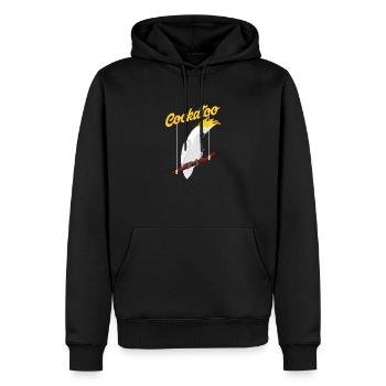 Cockatoo Cockatiel Papagei Liebhaber - Männer Premium Bio Hoodie - Schwarz - Vorne - Nico (187cm)