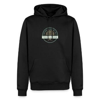 Nichts macht mir Angst Baum Kletterer Baum Klettern - Männer Premium Bio Hoodie - Schwarz - Vorne - Nico (187cm)