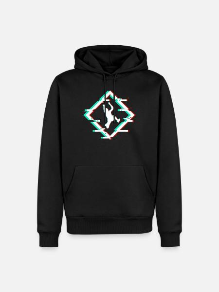parkour - Men’s Premium Organic Hoodie - black