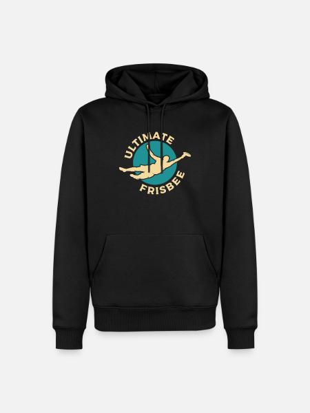Frisbee ultimate catcher - Men’s Premium Organic Hoodie - black