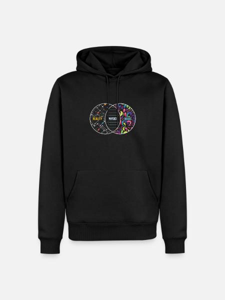 Physics Like Magic But Real Gift - Men’s Premium Organic Hoodie - black