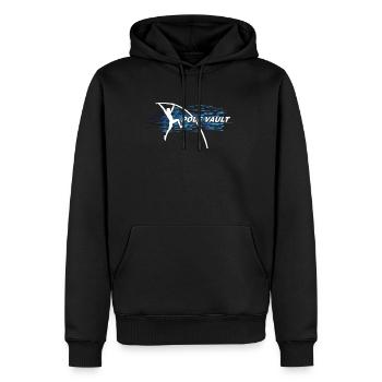 Stabhochsprung-Gymnast-Tanzen-balancierende Akrobaten - Männer Premium Bio Hoodie - Schwarz - Vorne - Nico (187cm)
