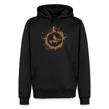 turnen pauschpferd geschenk turner - Männer Premium Bio Hoodie - Schwarz - Vorne - Nico (187cm)