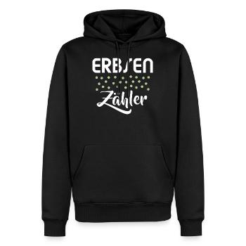 Kleinlich Genau Spießig Spießer Erbsenzähler - Männer Premium Bio Hoodie - Schwarz - Vorne - Nico (187cm)