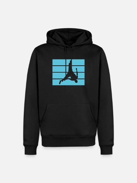 Parkour in progress - Men’s Premium Organic Hoodie - black