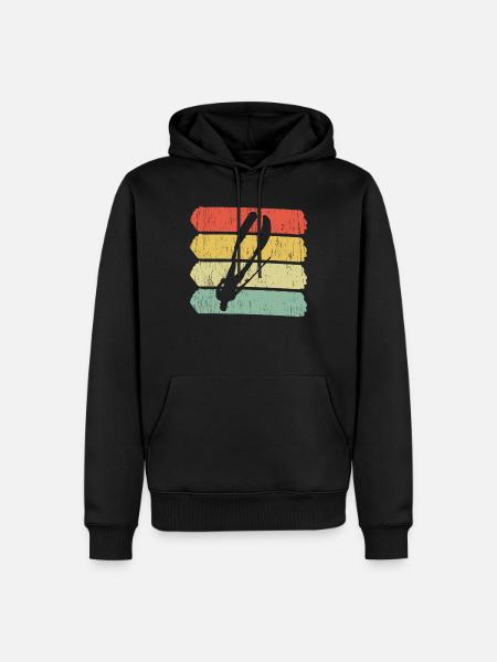 Spearfishing reggae - Men’s Premium Organic Hoodie - black