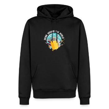 Reisende Reisen Abenteuerurlaub Reisen - Männer Premium Bio Hoodie - Schwarz - Vorne - Nico (187cm)