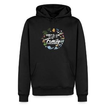 Reisen Strandliebhaber Sommerurlaub Reisen - Männer Premium Bio Hoodie - Schwarz - Vorne - Nico (187cm)