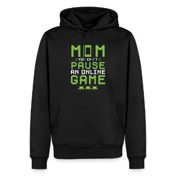 Gamers Gaming Gaming Games Computers Gift Mom You - Sweat à capuche Premium bio Homme - noir - Devant - Nico (187cm)