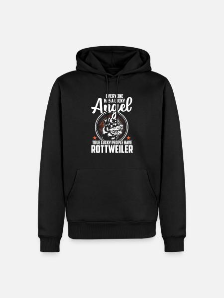 rottweiler - Men’s Premium Organic Hoodie - black
