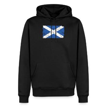 Schottland - Männer Premium Bio Hoodie - Schwarz - Vorne - Nico (187cm)