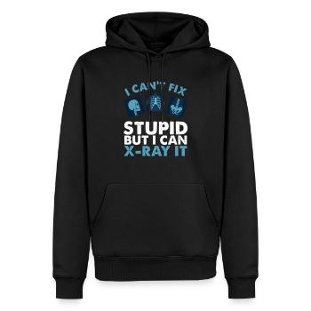 XRay Technician Radiologic Technologist - Men’s Premium Organic Hoodie - black - Front - Nico (187cm)