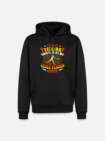Table tennis - Men’s Premium Organic Hoodie - black