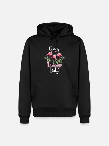Vögel Tierliebhaber Sommerferien Geschenk verrückt - Männer Premium Bio Hoodie - Schwarz
