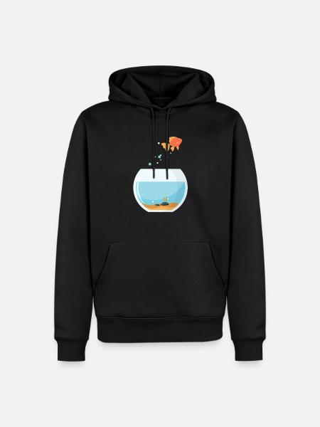 Aquarium Aquarist Fish Marine Gift - Men’s Premium Organic Hoodie - black