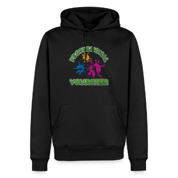 Professionelle Freiwillige Freiwillige Freiwillige - Männer Premium Bio Hoodie - Schwarz - Vorne - Nico (187cm)
