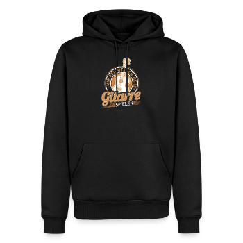 Mir Reichts Ich Gehe Gitarre Spielen Gitarristen - Männer Premium Bio Hoodie - Schwarz - Vorne - Nico (187cm)