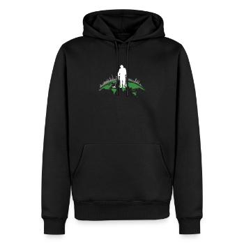 Metallsensor Detektoren Schatzsucher suchen - Männer Premium Bio Hoodie - Schwarz - Vorne - Nico (187cm)