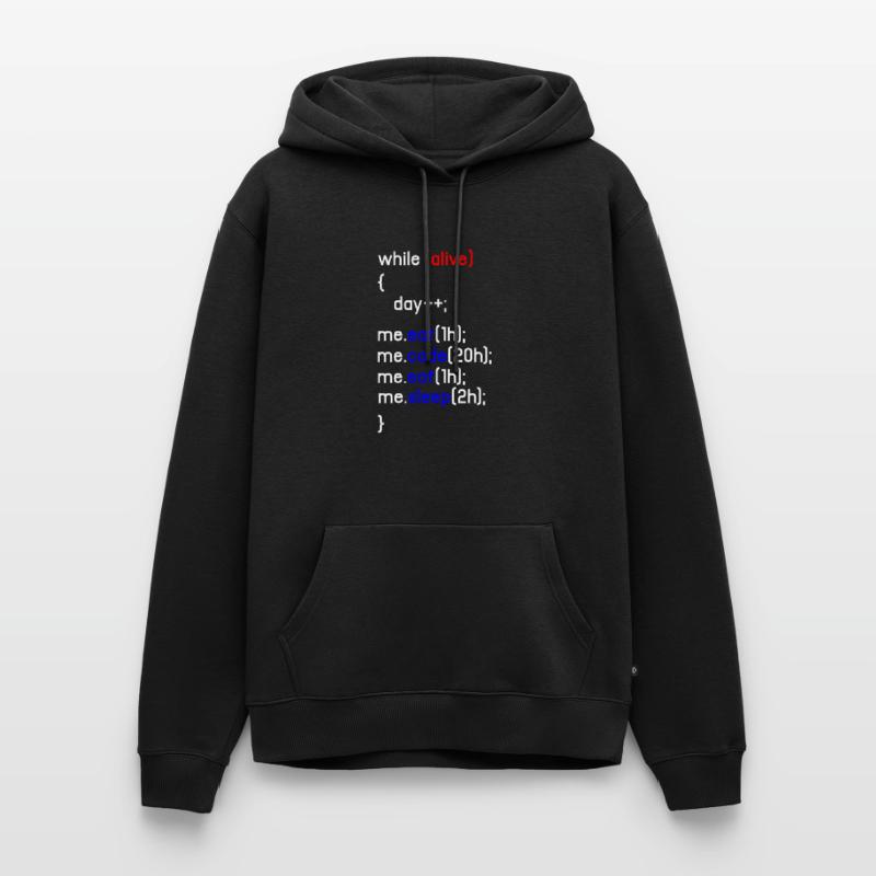HTML Coding Coder Programmer Programming PC Gift Men’s Premium Organic Hoodie
