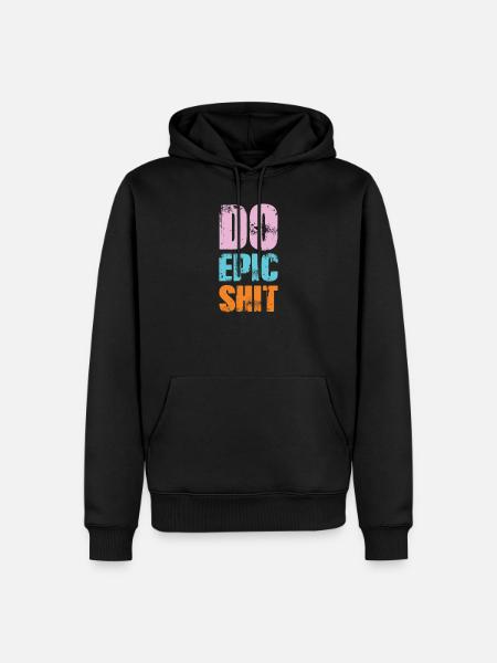 Shit heap - Men’s Premium Organic Hoodie - black