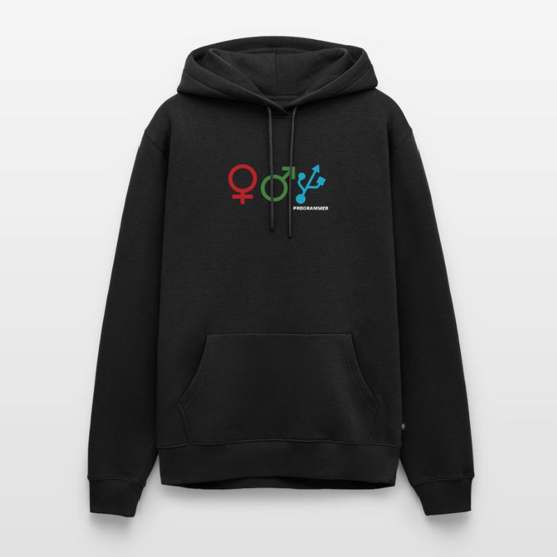 Programmation des codes de déchiffrement Technicien en informatique Sweat à capuche Premium bio Homme