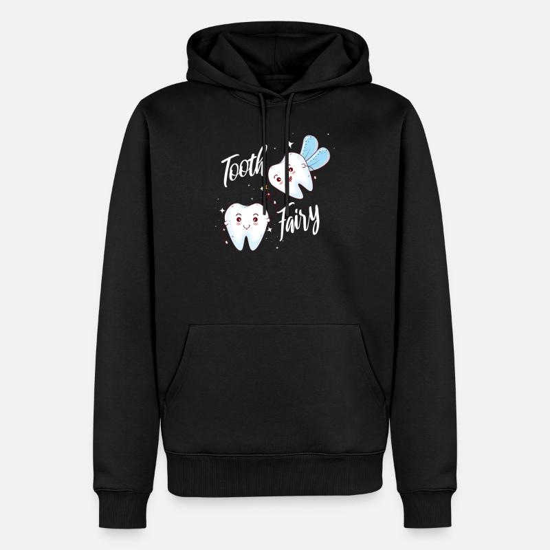Zahnarzt - Männer Premium Bio Hoodie - Schwarz