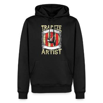 Trapez Luftakrobatik Frau Turnerin - Männer Premium Bio Hoodie - Schwarz - Vorne - Nico (187cm)