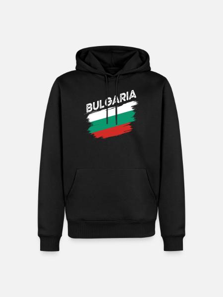 Bulgaria - Men’s Premium Organic Hoodie - black