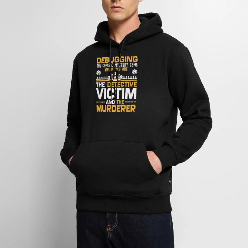 Programmer Developer - Code Nerd Debug Men’s Premium Organic Hoodie