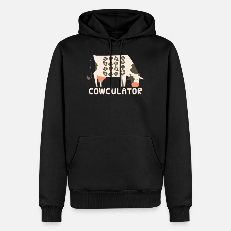 Mathe Lehrer Mathematiker Mathelehrer Mathematik - Männer Premium Bio Hoodie - Schwarz
