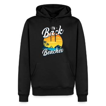 kreuzfahrtschiff - Männer Premium Bio Hoodie - Schwarz - Vorne - Nico (187cm)