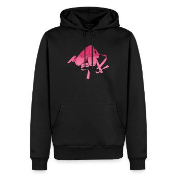 Ballet Dancer - Ballet Shoes T Shirt - Sweat à capuche Premium bio Homme - noir - Devant - Nico (187cm)