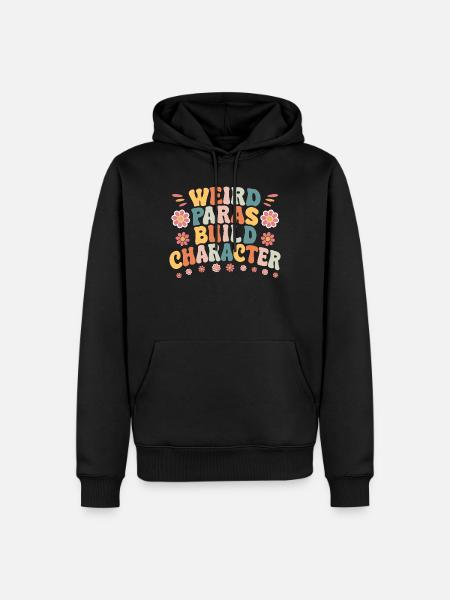 Mærkelige paras Byg Karakter paraprofessionel gås - Herre Premium økologisk hoodie - sort