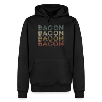 Speck - Männer Premium Bio Hoodie - Schwarz - Vorne - Nico (187cm)