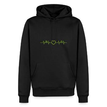Microgreens Gärtner Landwirt Gärtner Microgreen - Männer Premium Bio Hoodie - Schwarz - Vorne - Nico (187cm)